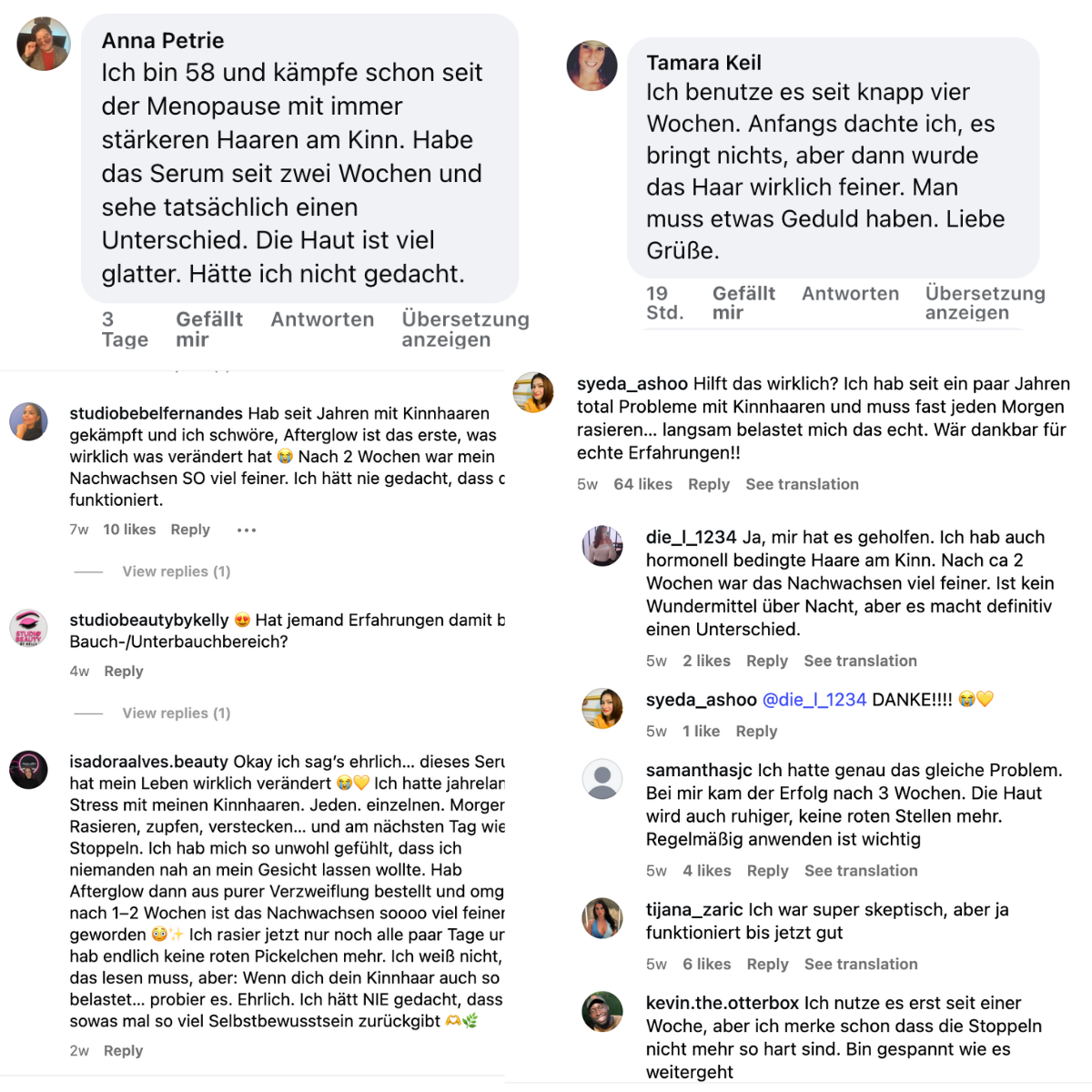 AfterGlow™ Haar-Stop Serum